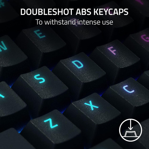 Teclado Gaming Razer Blackwidow V4 Pro Interruptores Amar...