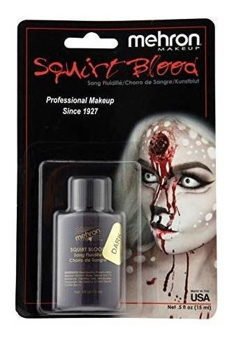 Maquillaje Mehron Squirt Blood (.5 Oz) (venoso Oscuro)