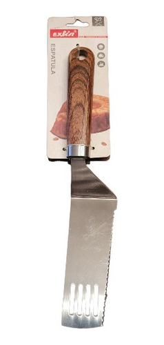 Espatula Cuchillo 2 En 1 Torta Reposteria Acero Inox.