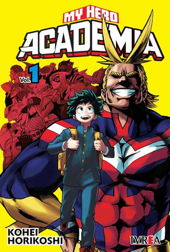 Manga Fisico My Hero Academia - Boku No Hero 01 Español