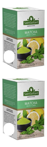 Matcha, Menta Y Limón - Pack 2 Cajas - Saint Gottard