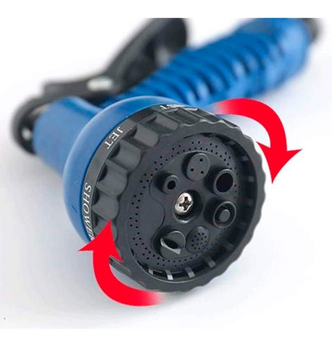 Imagen 3 de 10 de Manguera Flexible Extensible Hasta 15mts + Pistola De Riego