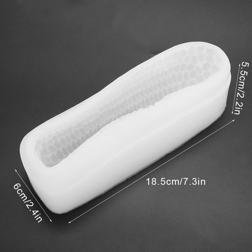 Molde Para Pastel Mousse De Silicona Con Forma De Maíz Único