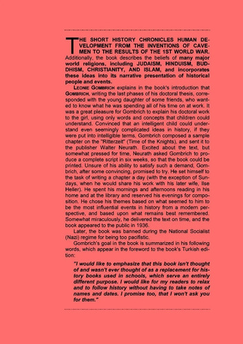 Gombrich - A Little History Of The World - Clifford Harper