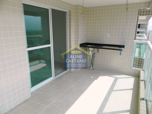 Imagem 1 de 30 de Novo * Prontinho Para Morar Em Praia Top - 3 Dorms Com 2 Vagas - Vlct00100