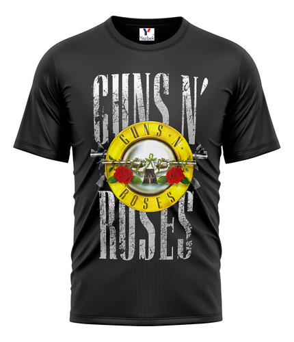 Playera Guns N' Roses, 100% Algodón 12