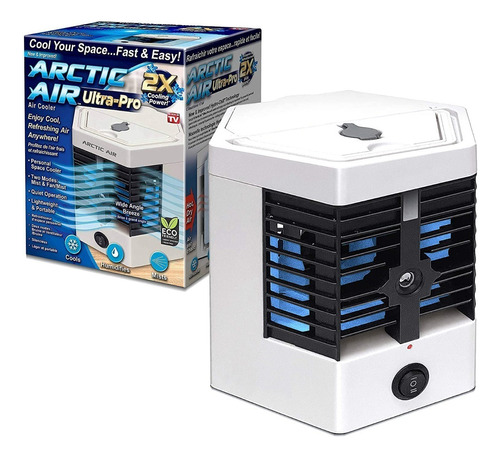 Climatizador Portátil Humidificador Aire Acondicionado 10w Color Blanco