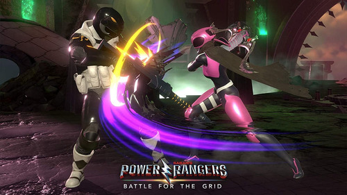Los Power Rangers luchan por la edición coleccionista de The Grid para PS4