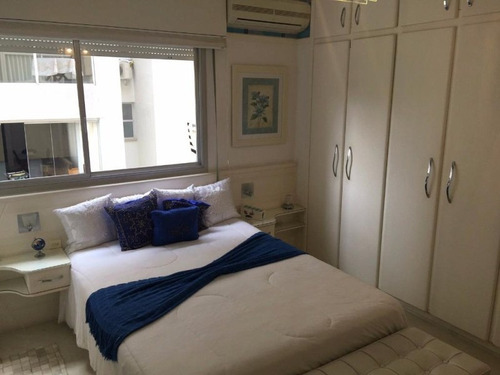 Imagem 10 de 19 de Apartamento À Venda - Praia Das Astúrias - Guarujá Sp - Frente Ao Mar - Reformado E Decorado - Lazer - Vaga Demarcada - Ap1784 - 34708555