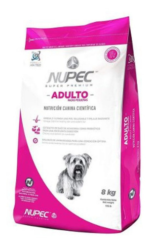 Imagen 1 de 2 de Nupec Adulto Raza Pequeña 8 Kg.