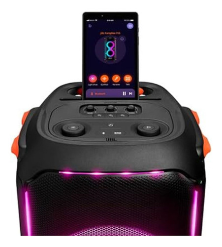 Caixa De Som Bluetooth Jbl Partybox 710 Led 800w Rms Preto