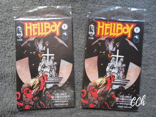 Cómic Hellboy Los Lobos De San Augusto Vuk Dark Horse