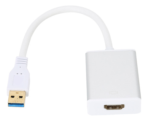 Adaptador De Cable Usb 3.0 A Hdmi Con Pantalla 1080p Para