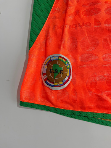 Camiseta Banfield Nanque Naranja Utileria #6 Sanguineti 2005 (Usado)