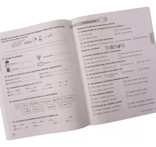 Practico Mi Ortografía 1/ Cuaderno De Trabajo/ Primaria/emu