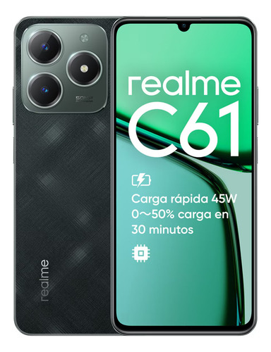 Celular Realme C61 Dual Sim 256 Gb 8 Gb Ram Dark Green Nfc Verde Oscuro