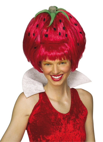 Disfraz Fruta Fresa Sexy Katy Perry Halloween Adulto Rosita