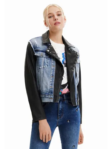 Chamarra Desigual Mujer Mezclilla Cuotas sin inter s