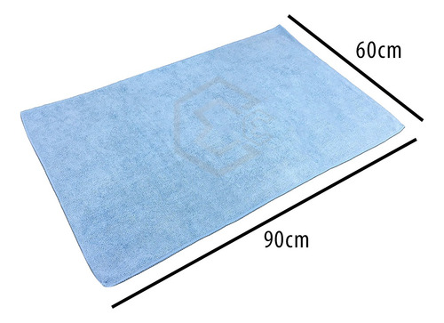 Paño Toalla Microfibra Multiusos Ultra Absorbente 60x90cm