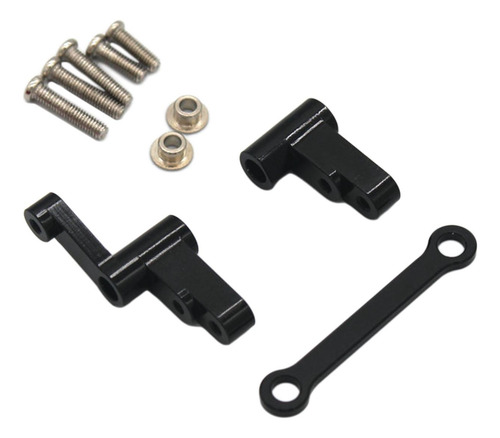 2 De Dirección De Coche Rc, Aleación De Aluminio, Alta