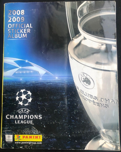 Album De Laminas Uefa Champions League 2008-9 Panini