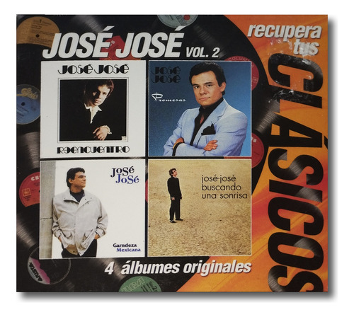José José - Recupera Tus Clásicos - 4 Cd