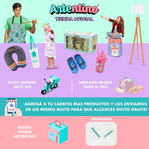 Imagen 6 de 6 de 2 Botella Deportiva Agua Infantil Mujer Hombre Artentino