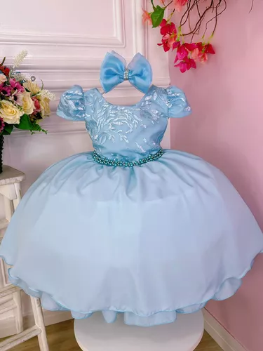 Vestido De Aniversário Da Cinderela