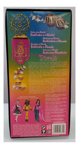 Barbie Collector Coleccion Festivales Del Mundo Diwali 2006