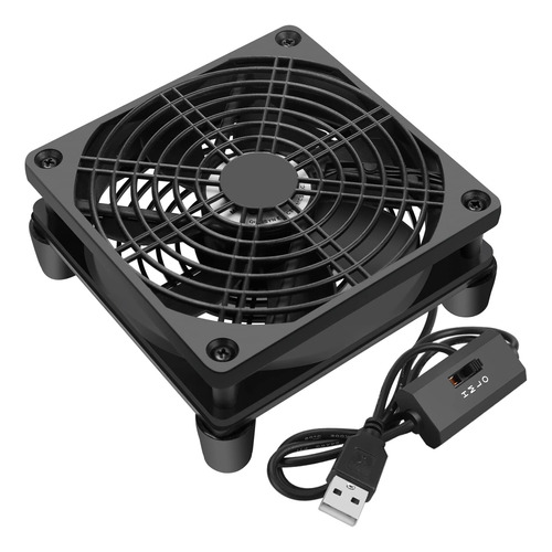 - Qirssyn Ventilador Usb De 4.724 in 5.