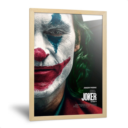Cuadro Joker El Guasón Carteles Afiches De Cine Retro 35x50