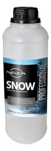 Kit 2 Liquido Fluído P/ Máquinas De Neve Snow 1 Litro Nevoa