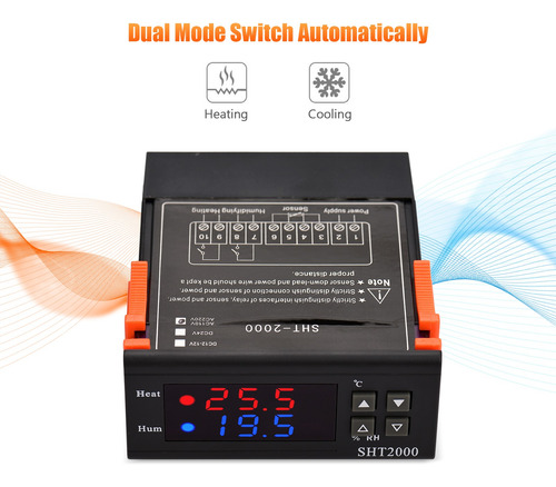 Controlador De Temperatura Digital Sht2000 Intelligent