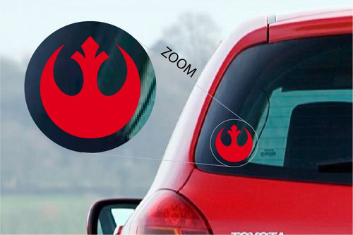 Star Wars Rebel Alliance Calco Sticker Vinilo Decoracion