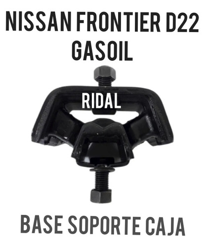 Base Soporte Caja Nissan Frontier D22 4x4 Gasoil 3.0 Turbo