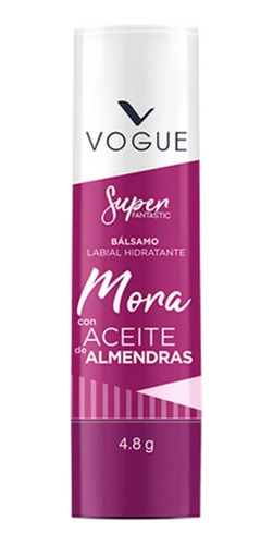Protector Labial Vogue Mora - Bálsamo Hidratante Para Labios