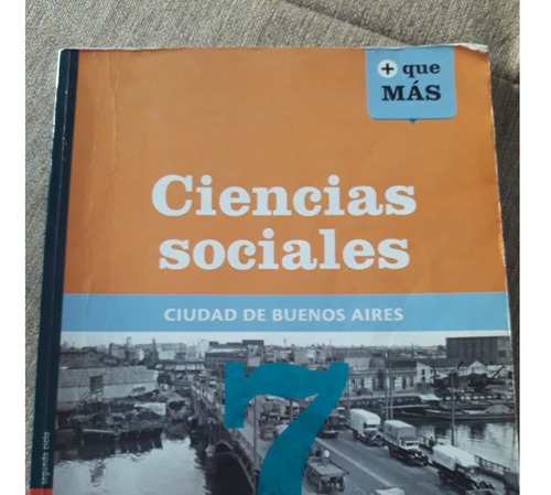 Ciencias Sociales 7 Ciudad De Bs As + Que Más Edelvives 