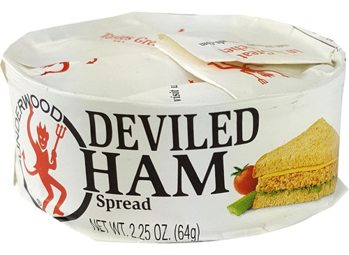 Jamon Diablito Underwood Deviled Ham X64gr Importado