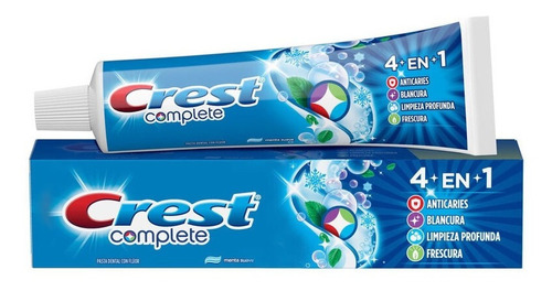 Crema Pasta Dientes Crest Crest Complite 4 En 1 120ml