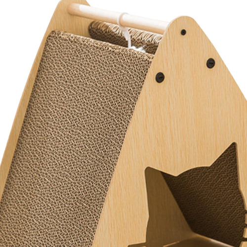 Cartón Cat Houses Rascador Para Gatos Medianos Y Kitty