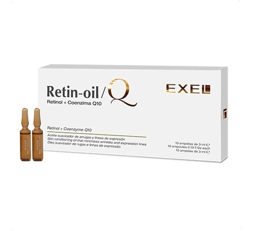 Exel Retinol Q10 Ampollas Tratamiento Antiedad (10un 3ml)