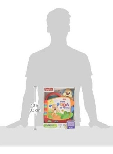 Fisher Price Libro Abc De Perrito Ríe Y Aprende 6 M+