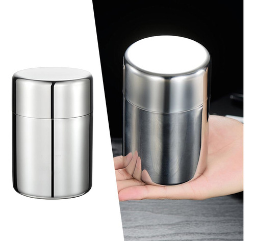 Recipiente De Almacenamiento De Los 400ml Los 7.5x11cm Plata