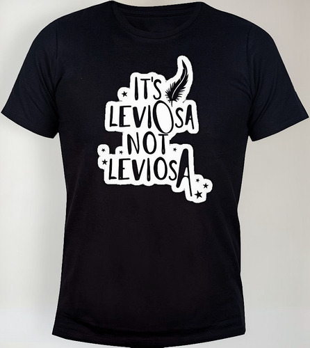 Remera Algodón Unisex Harry Potter It´s Leviosa Magia