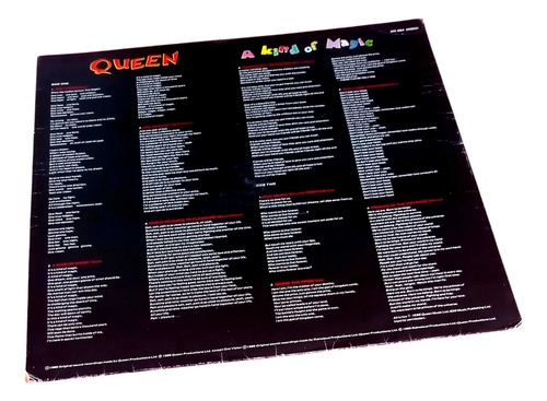 Lp Vinil Queen A Kind Of Magic + Encarte!!! (Usado)
