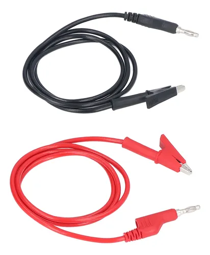 Cables De Prueba Tipo Banana Plug Moldeados Por Inyección De