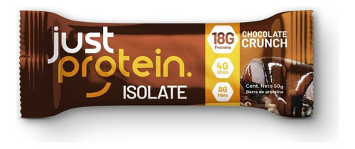 Barras De Proteína Just Protein Chocolate Crunch 5 Unidades
