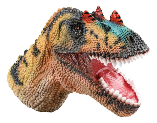 Modelo De Dinosaurio, Marioneta De Mano, Recuerdo Amarillo