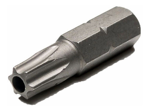 Imagen 2 de 4 de Punta Atornilla 1/4 Tamper Torx T-20 X 25 Mm 1u Bremen 4640