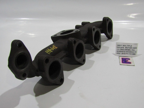 Multiple Escape Motor D4cb Diesel Kia Sorento Hyundai (Usado)